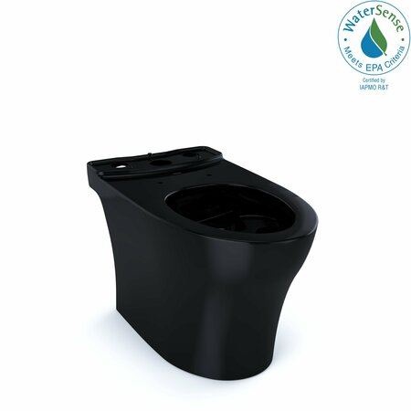 TOTO Aquia IV Elongated Universal Height Skirted Toilet Bowl Ebony CT446CEFNT40#51